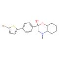 2-[4-(5-bromothiophen-2-yl)phenyl]-4-methyl-octahydro-2H-1,4-benzoxazin-2-ol