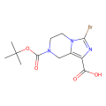 3-bromo-7-[(tert-butoxy)carbonyl]-5H,6H,7H,8H-imidazo[1,5-a]pyrazine-1-carboxylic acid