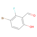 3-bromo-2-fluoro-6-hydroxy-benzaldehyde