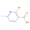 2-bromo-6-fluoro-pyridine-3-carboxylic acid