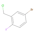 4-bromo-2-(chloromethyl)-1-iodobenzene