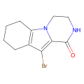 10-bromo-3,4,6,7,8,9-hexahydro-2H-pyrazino[1,2-a]indol-1-one