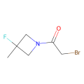 2-bromo-1-(3-fluoro-3-methyl-azetidin-1-yl)ethanone