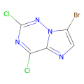 7-bromo-2,4-dichloro-imidazo[2,1-f][1,2,4]triazine