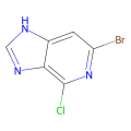 6-bromo-4-chloro-1H-imidazo[4,5-c]pyridine