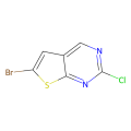 6-bromo-2-chloro-thieno[2,3-d]pyrimidine