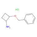 2-benzyloxycyclobutanamine;hydrochloride