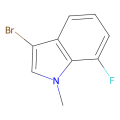 3-bromo-7-fluoro-1-methyl-indole