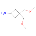 3,3-bis(methoxymethyl)cyclobutan-1-amine