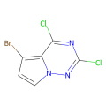 5-bromo-2,4-dichloro-pyrrolo[2,1-f][1,2,4]triazine