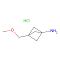 3-(methoxymethyl)bicyclo[1.1.1]pentan-1-amine;hydrochloride