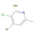 4-bromo-5-chloro-2-methylpyridine hydrobromide