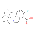 {5-fluoro-1-[tris(propan-2-yl)silyl]-1H-indol-4-yl}boronic acid