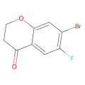 7-bromo-6-fluoro-chroman-4-one