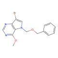 5-[(benzyloxy)methyl]-7-bromo-4-methoxy-5H-pyrrolo[3,2-d]pyrimidine