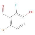 6-bromo-2-fluoro-3-hydroxy-benzaldehyde