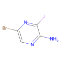 5-bromo-3-iodopyrazin-2-amine