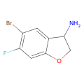 (3S)-5-bromo-6-fluoro-2,3-dihydrobenzofuran-3-amine