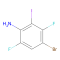 4-bromo-3,6-difluoro-2-iodo-aniline