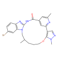 (11R)-16-bromo-5,11,26-trimethyl-7-oxa-4,5,13,20,22,27-hexaazapentacyclo[22.3.1.0²,⁶.0¹³,²¹.0¹⁴,¹⁹]octacosa-1(28),2(6),3,14,16,18,21,24,26-nonaen-23-one