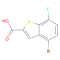 4-bromo-7-fluoro-benzothiophene-2-carboxylic acid