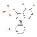 5-溴-4-氯-3-吲哚基硫酸对甲苯胺