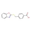 4-[(1,3-Benzoxazol-2-ylsulfanyl)methyl]benzoic acid