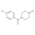1-(4-bromobenzoyl)piperidin-4-one