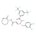 Benzamide, N-((1R,2E)-1-((3,4-dichlorophenyl)methyl)-4-(((3R)-hexahydro-2-oxo-1H-azepin-3-yl)amino)-4-oxo-2-butenyl)-N-methyl-3,5-bis(trifluoromethyl)-