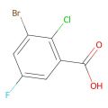 3-bromo-2-chloro-5-fluorobenzoic acid
