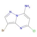 3-bromo-5-chloropyrazolo[1,5-a]pyrimidin-7-amine