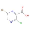 6-bromo-3-chloro-pyrazine-2-carboxylic acid