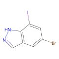 5-bromo-7-iodo-1H-indazole