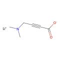 4-(dimethylamino)but-2-ynoic acid;lithium hydride