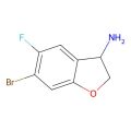 6-bromo-5-fluoro-2,3-dihydrobenzofuran-3-amine