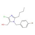 1-(4-溴苄基)-2-丁基-4-氯-1H-咪唑-5-甲醇