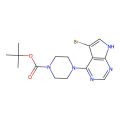4-(4-Boc-1-哌嗪基)-5-溴-7H-吡咯并[2，3-d]嘧啶
