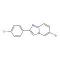 6-溴-2-(4-氯苯基)咪唑[1，2-A]吡啶
