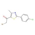2-bromo-1-[2-(4-chlorophenyl)-4-methyl-1，3-thiazol-5-yl]-1-ethanone