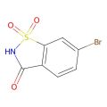 6-溴-1,2-苯异噻唑-3(2H)-酮 1,1-二氧化物