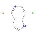 4-溴-7-氯-1H-吡咯并[3，2-c]吡啶