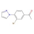 3-溴-4-(1-吡唑基)苯乙酮