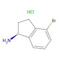 (S)-4-溴-2，3-二氢-1H-茚-1-胺盐酸盐