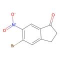 5-溴-6-硝基-2,3-二氢-1H-茚-1-酮