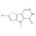2-溴-4，6-二氢-4-甲基-5H-噻吩并[2'，3':4，5]吡咯并[2，3-D]哒嗪-5-酮