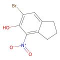6-溴-2,3-二氢-4-硝基-5-茚醇