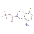 2-Boc-5-溴-1,2,3,4-四氢异喹啉-8-胺
