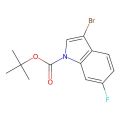1-Boc-3-溴-6-氟吲哚