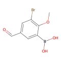 (3-溴-5-甲酰基-2-甲氧基苯基)硼酸