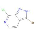 3-溴-7-氯-1H-吡唑并[3，4-c]吡啶